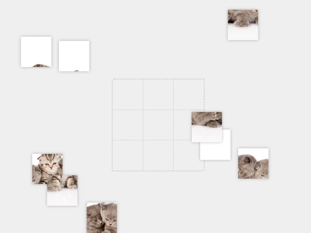 Котята пазлы - онлайн игра для детей - Игры про кошек